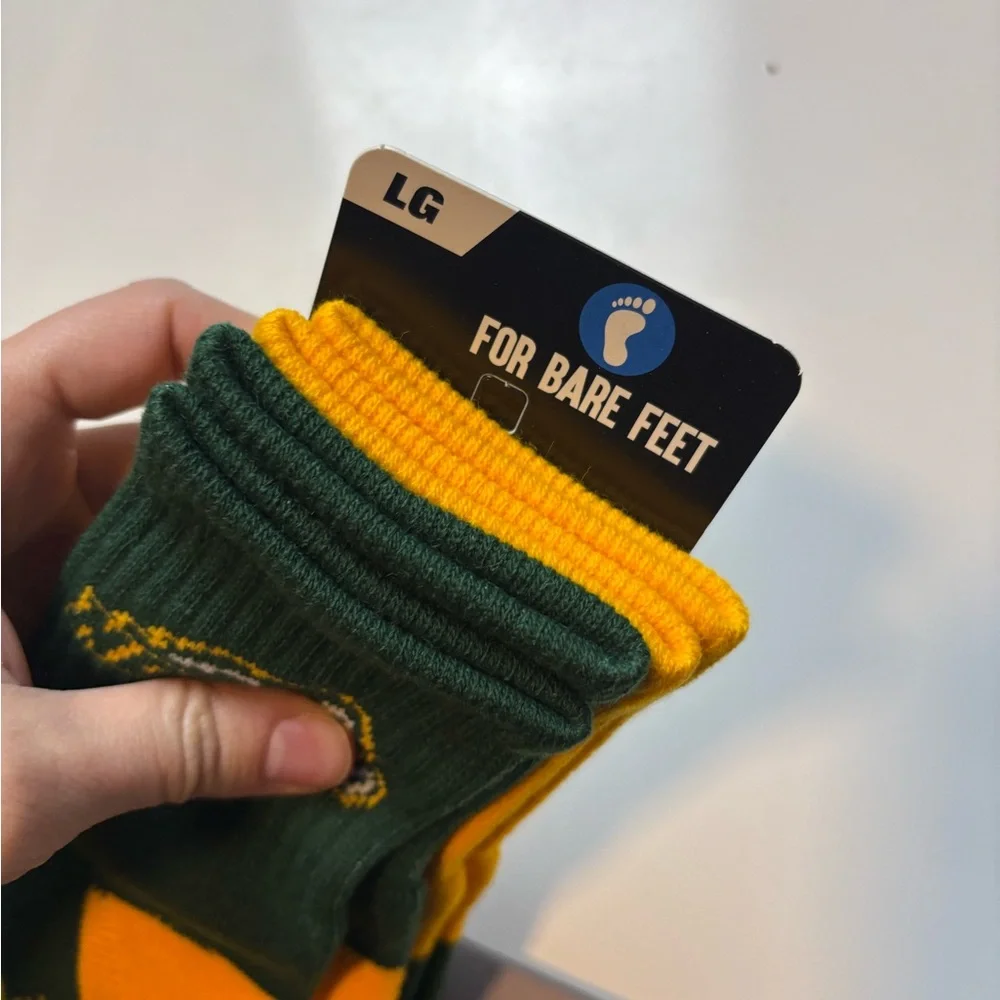For Bare Feet NCAA North Dakota State Bison‎ Quarter Two Pack Team Colors Large
